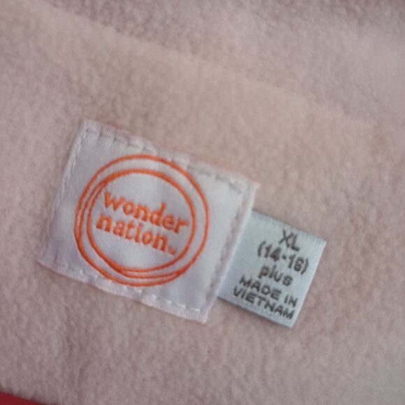 NWT Wonder Nation Pink Unicorn Lined Waterproof Jacket Size XL (14-16) - Picture 5 of 6